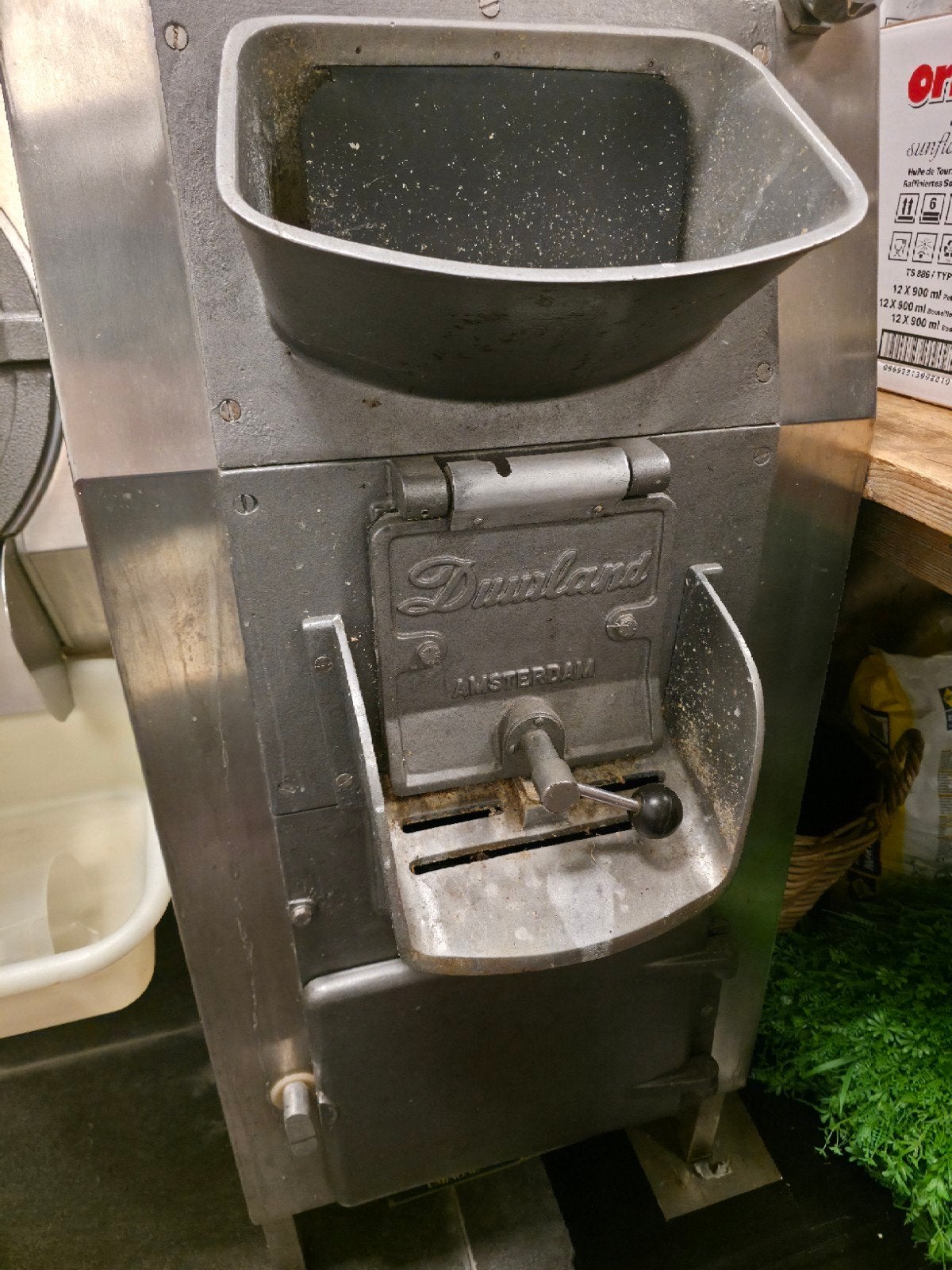Duurland Aardappelreinigingsmachine - Gemaakt in Amsterdam, Ophalen, Gebruikt