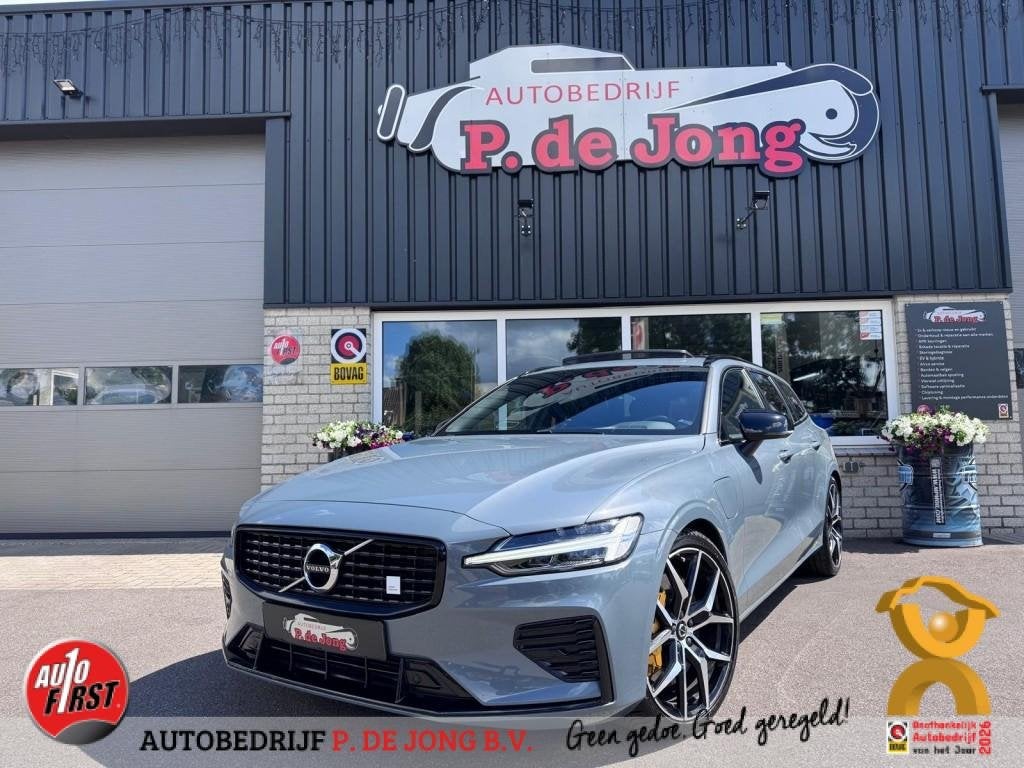 Volvo V60 2.0 T8 AWD Polestar Engineered Panoramadak H&K Öh, Automaat, 48 km/l, 1969 cc, Zilver of Grijs