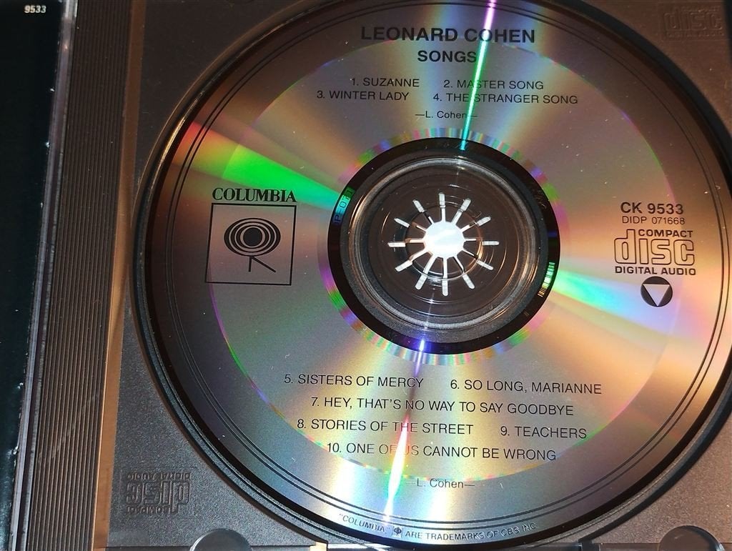 Leonard Cohen - Songs, Ophalen of Verzenden, Zo goed als nieuw