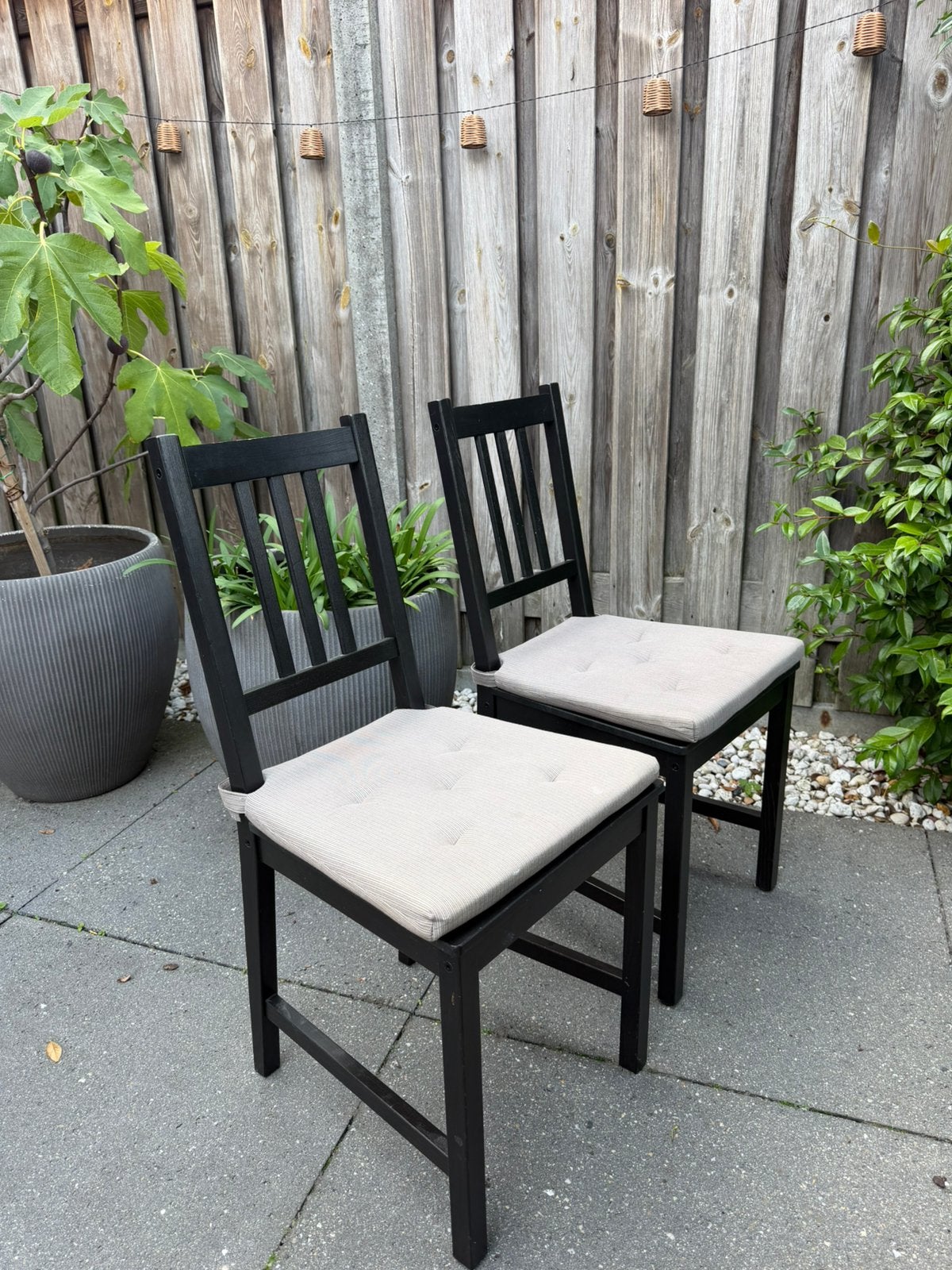 4 IKEA Stefan stoelen, Tuin en Terras, Ophalen of Verzenden, Gebruikt, Kunststof