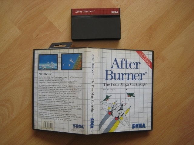 After Burner Sega Mastersystem Master System, Spelcomputers en Games, Avontuur en Actie, Gebruikt, 1 speler, Ophalen of Verzenden