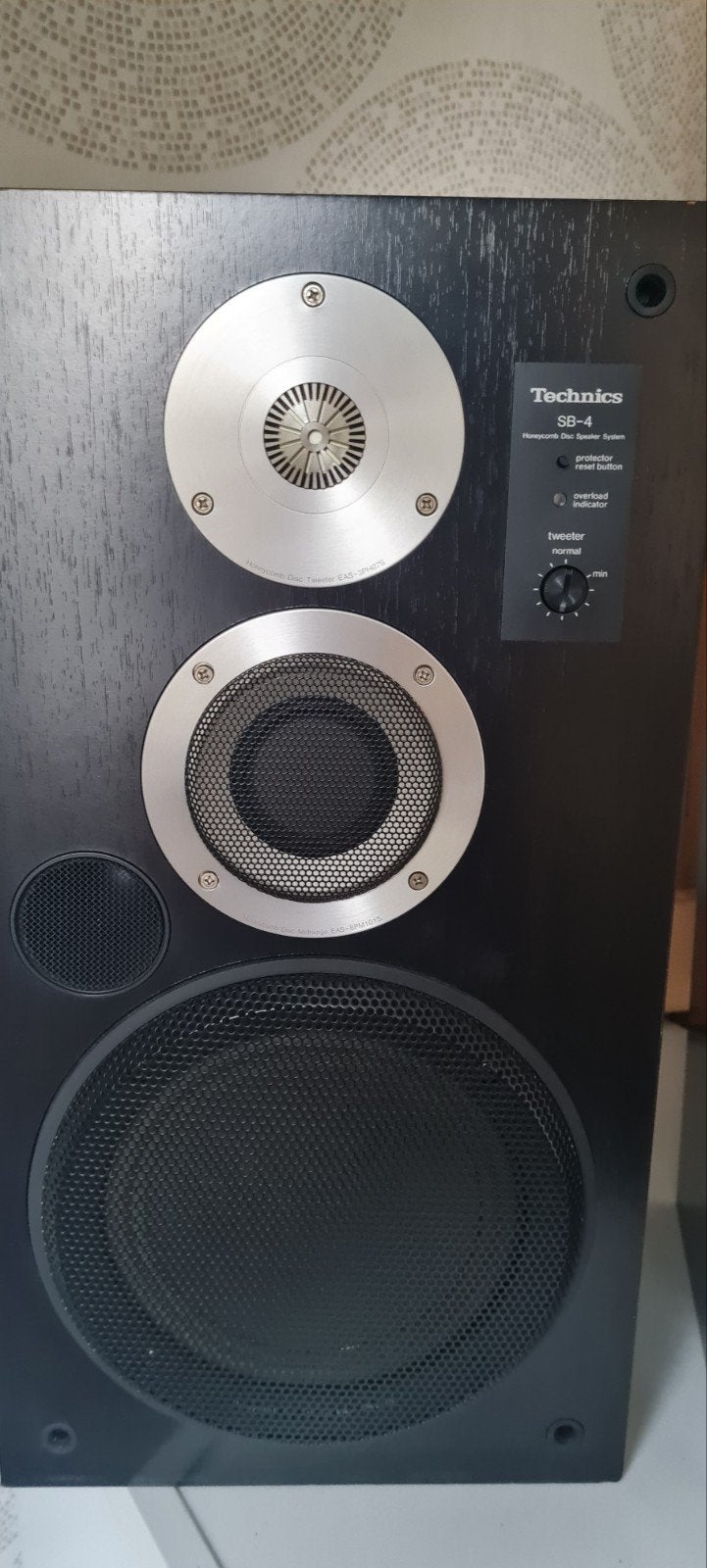 Technics SB-4  3weg speaker box, Audio, Tv en Foto, Luidsprekers, Ophalen, Gebruikt, 60 tot 120 watt