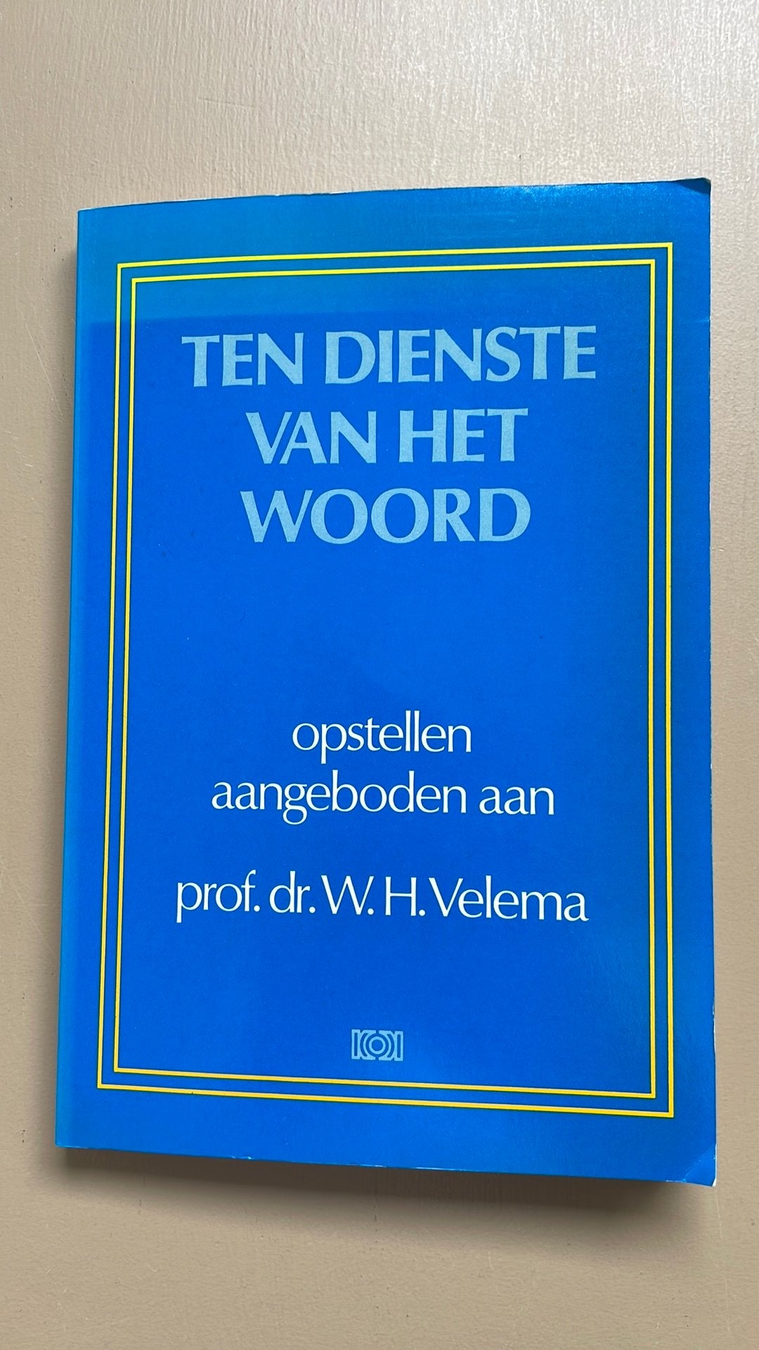 Ten dienste van het Woord, Ophalen of Verzenden, Zo goed als nieuw