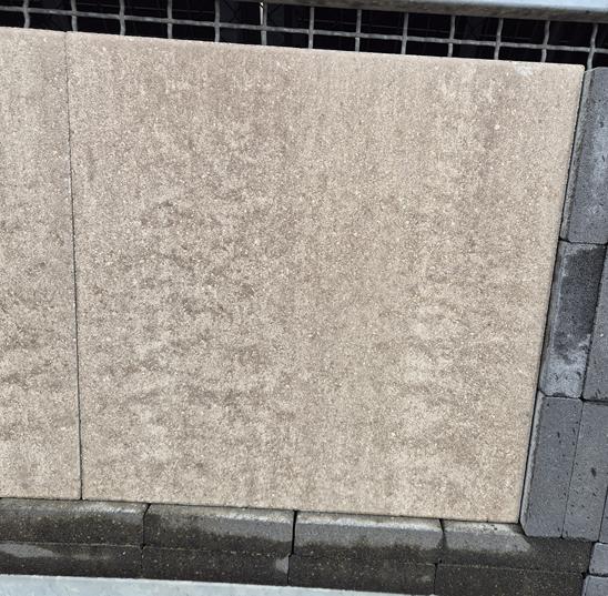 terrastegel 60x60x4 Honey Dune, Tuin en Terras, Tegels en Klinkers, Ophalen of Verzenden, Nieuw, Beton, Terrastegels
