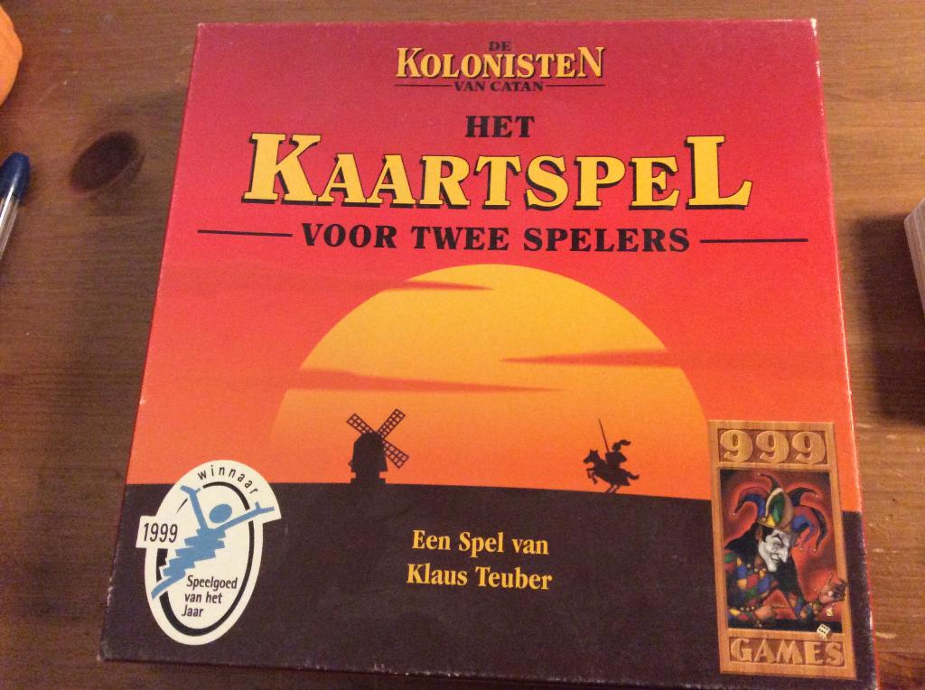 Kolonisten van Catan het kaartspel voor 2 personen, Een of twee spelers, Ophalen of Verzenden, 999 games