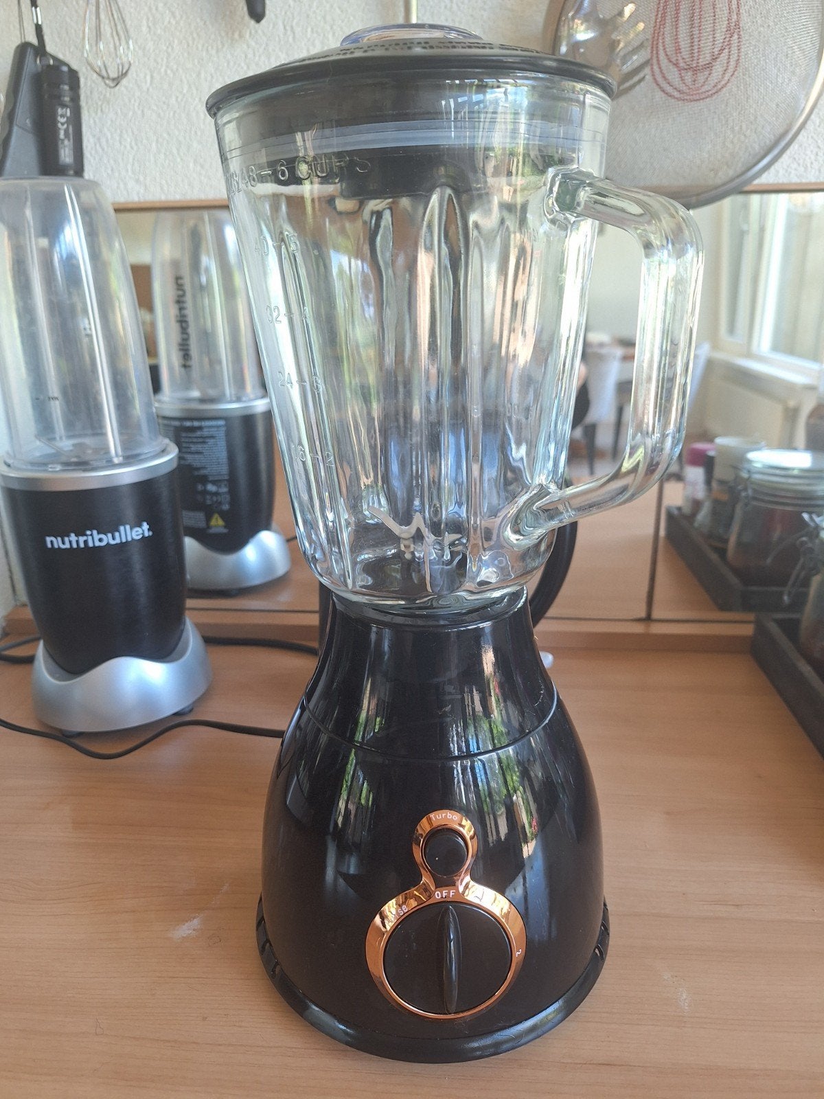 Berlinger Haus Blender BH-9025 Zwart met Rose Goud, Witgoed en Apparatuur, Blenders, Blender, Ophalen of Verzenden