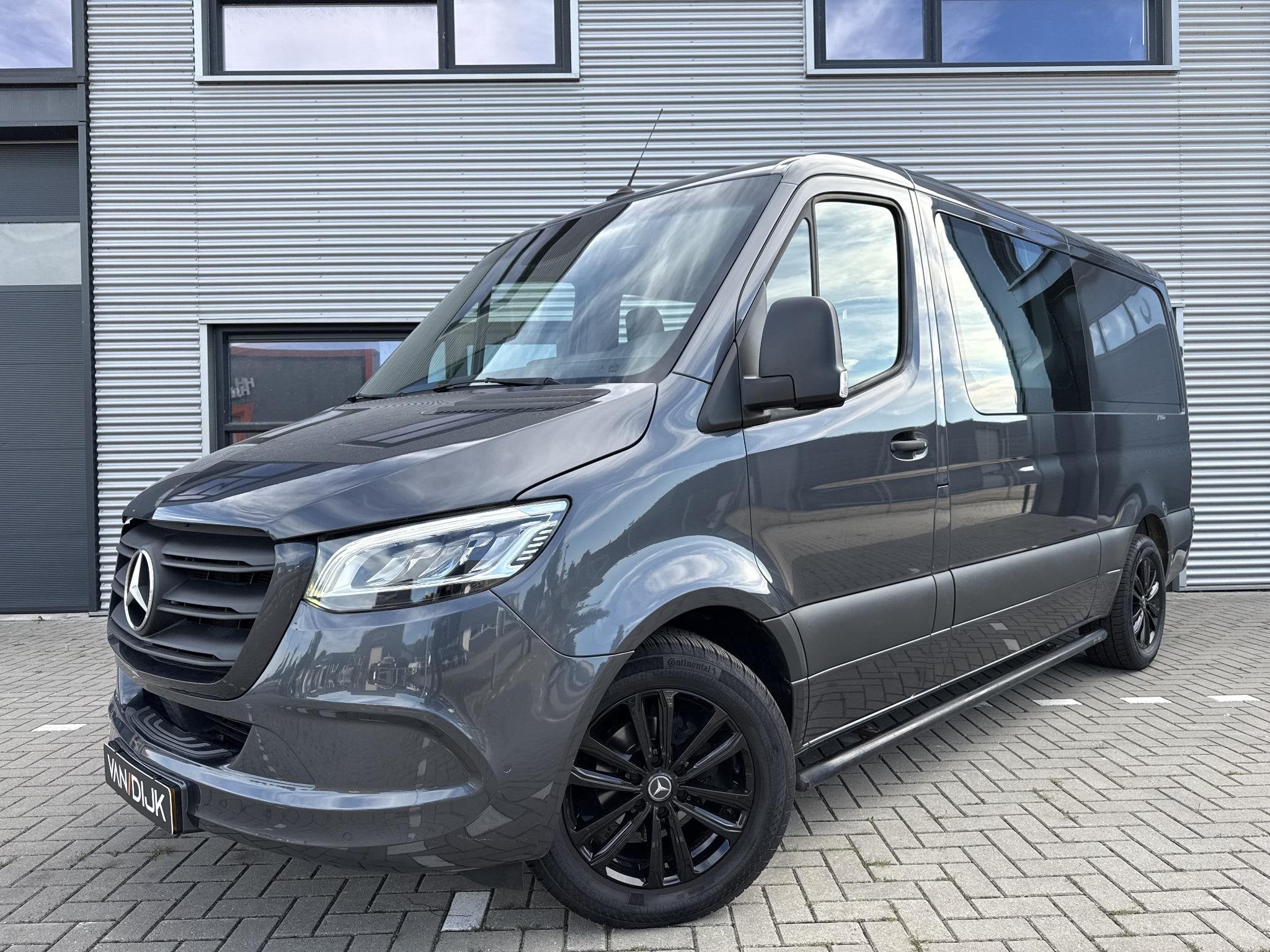 Mercedes-Benz Sprinter 319 3.0 CDI L2H1 DC 190PK ✓3500KG T, Auto's, Automaat, Euro 6, 190 pk, 2987 cc