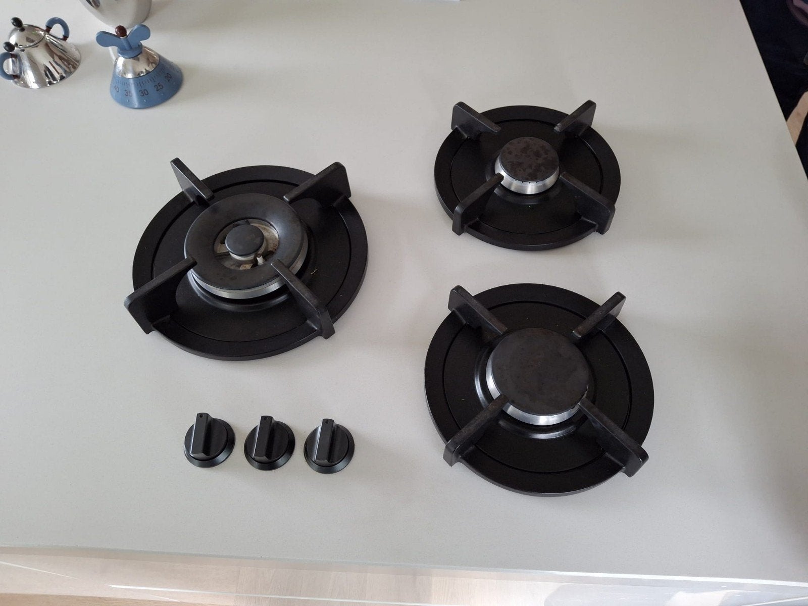 PITT cooking gas kookplaat - 3 pitten, Witgoed en Apparatuur, Kookplaten, Ophalen, Gebruikt, 3 kookzones of minder, Inbouw