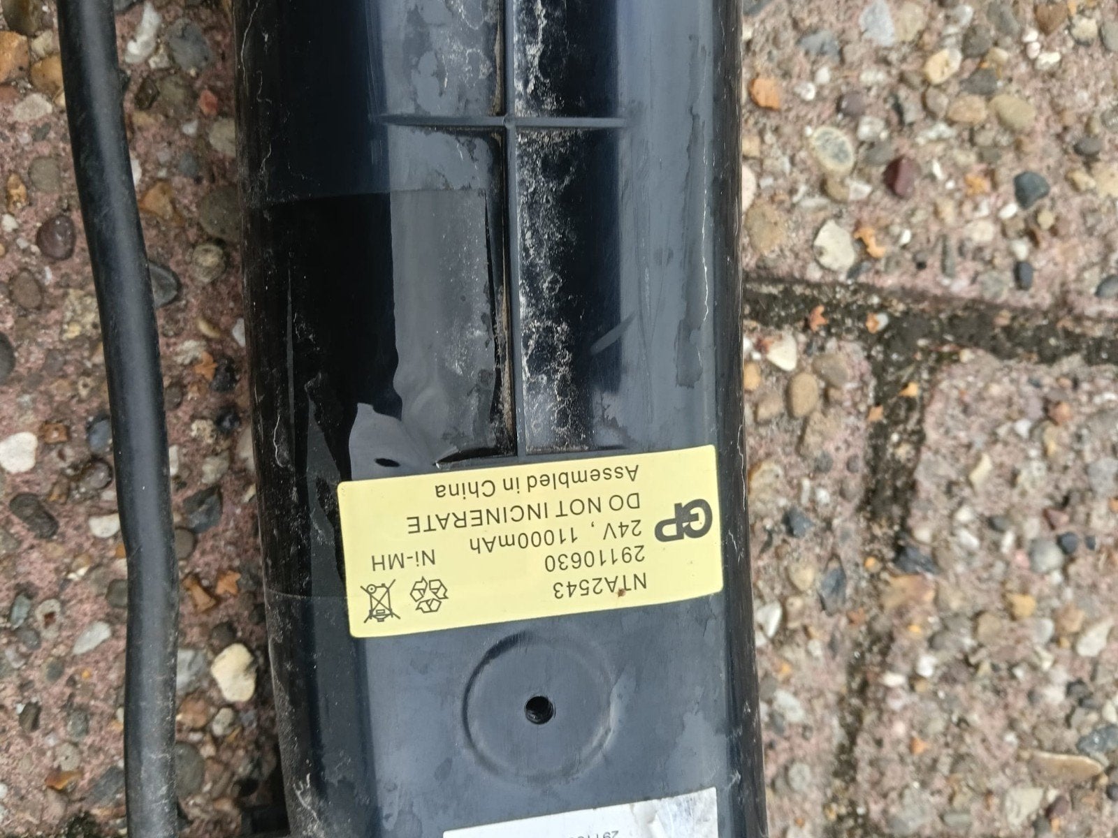 Sparta 24 volt accu (laadt op, niet getest), Fietsen en Brommers, Gebruikt
