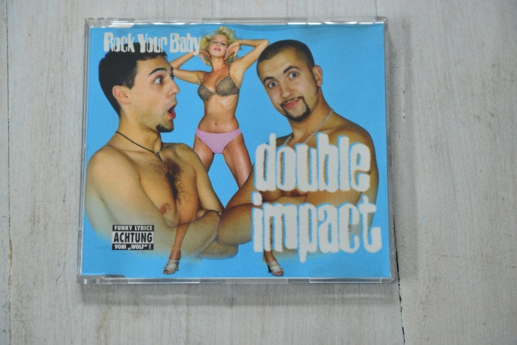 DOUBLE IMPACT =  Rock Your Body 4 track 4 geweldige nummers, Cd's en Dvd's, Verzenden, Zo goed als nieuw, Dance en House, Inclusief doosje
