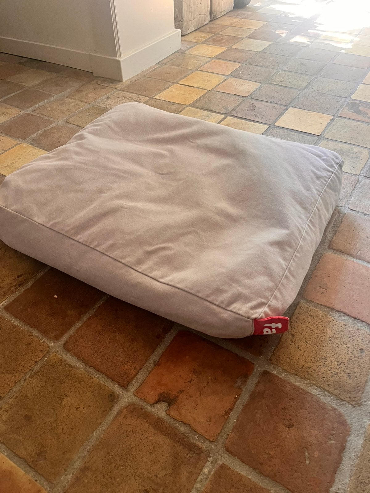 Hondenkussen fatboy large, Ophalen, Zo goed als nieuw, Beige