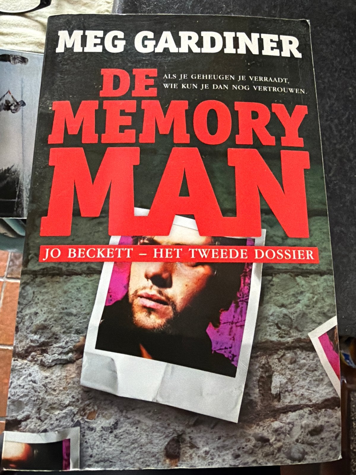 HKB.  Meg Gardiner - De memory man, Meg Gardiner, Ophalen of Verzenden, Zo goed als nieuw, Nederland