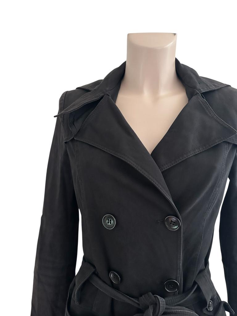 Patrizia Pepe jas S, Verzenden, Zwart, Zo goed als nieuw, Maat 34 (XS) of kleiner