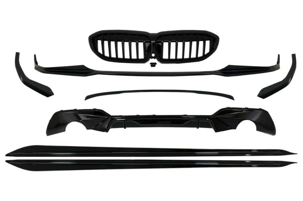 Body Kit Spoilers + Diffuser BMW 3 Series G20 / G21 M Perfor, Auto-onderdelen, Niet ingevuld, Nieuw, BMW, Achter
