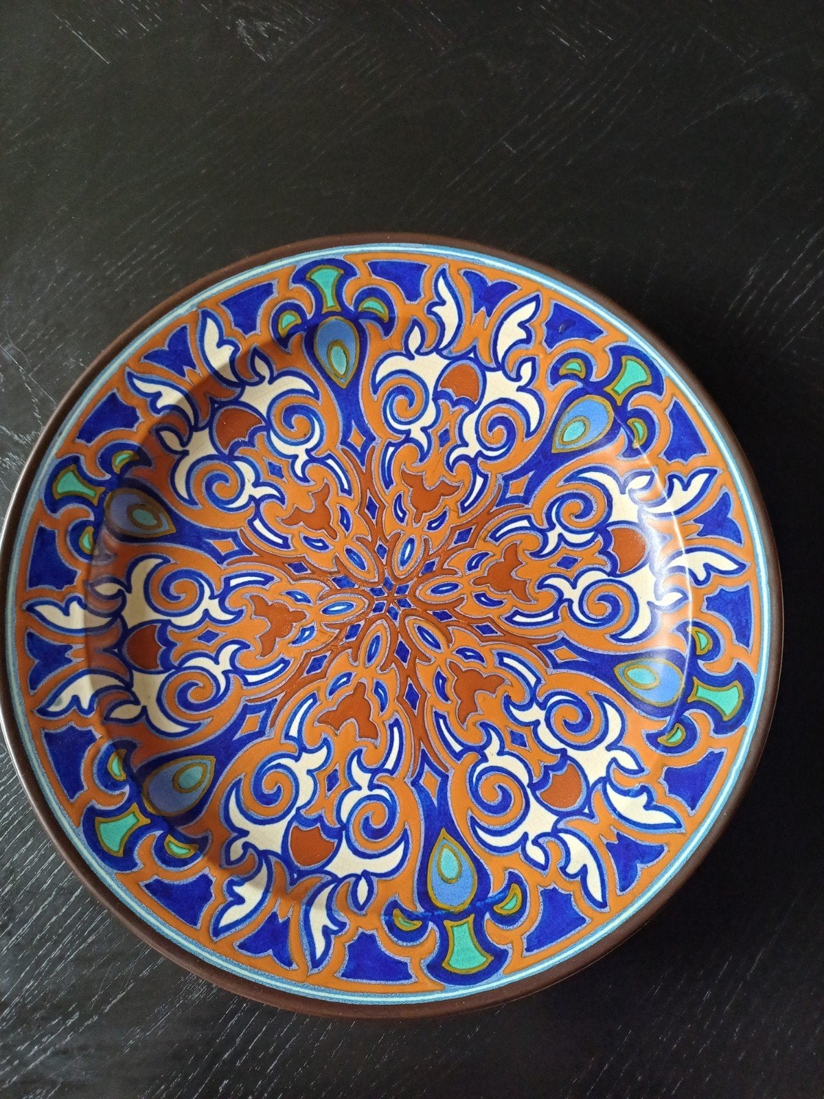 Vintage Plazuid Gouda Holland Wandbord, Ophalen