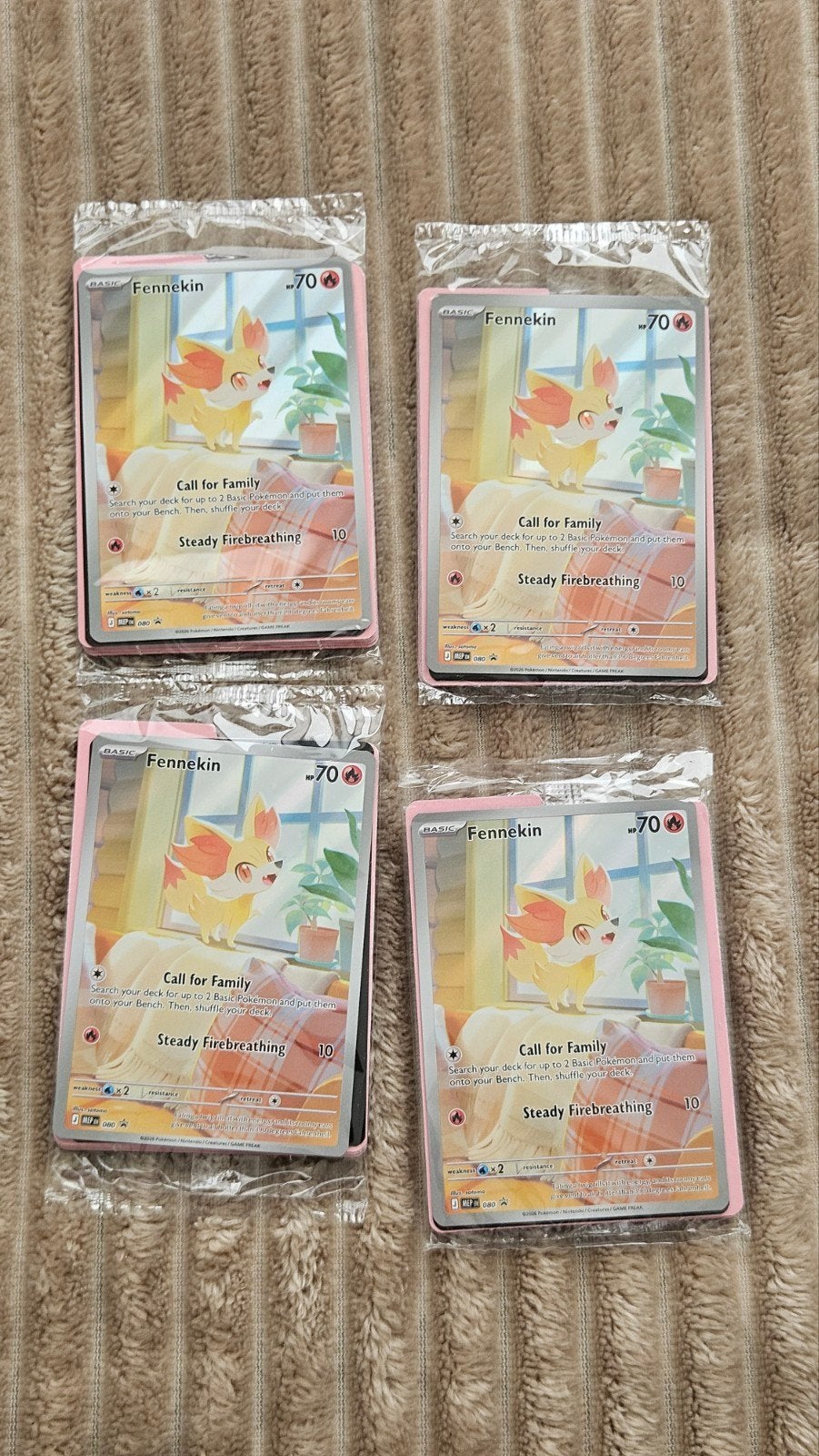 Fennekin MEP 080 (CRI) Promo, Ophalen of Verzenden, Nieuw, Meerdere kaarten, Foil