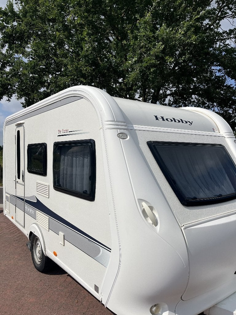 Zeer mooie Hobby de Luxe 400 SF bouwjaar 2012, Schokbreker, Hobby, Bedrijf, Treinzit