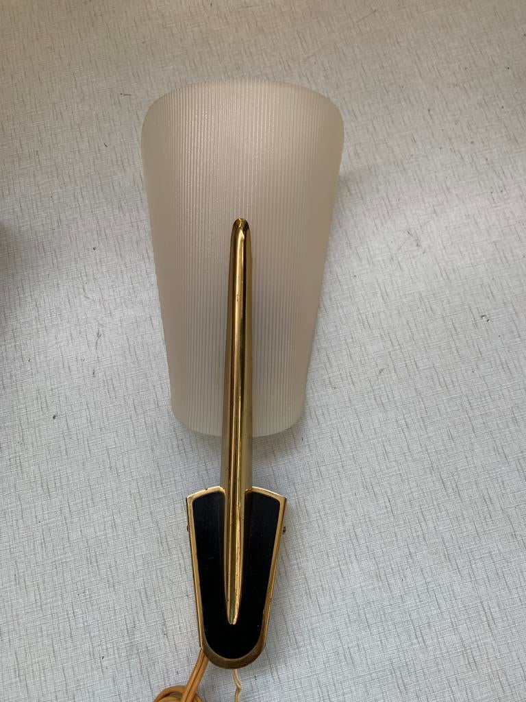 Lamp Vintage stilnovo wandlamp jaren 50., Ophalen of Verzenden, Zo goed als nieuw