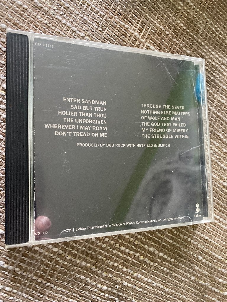 Metallica - Metallica (The Black Album) CD, Rock, Gebruikt, Ophalen of Verzenden, Album