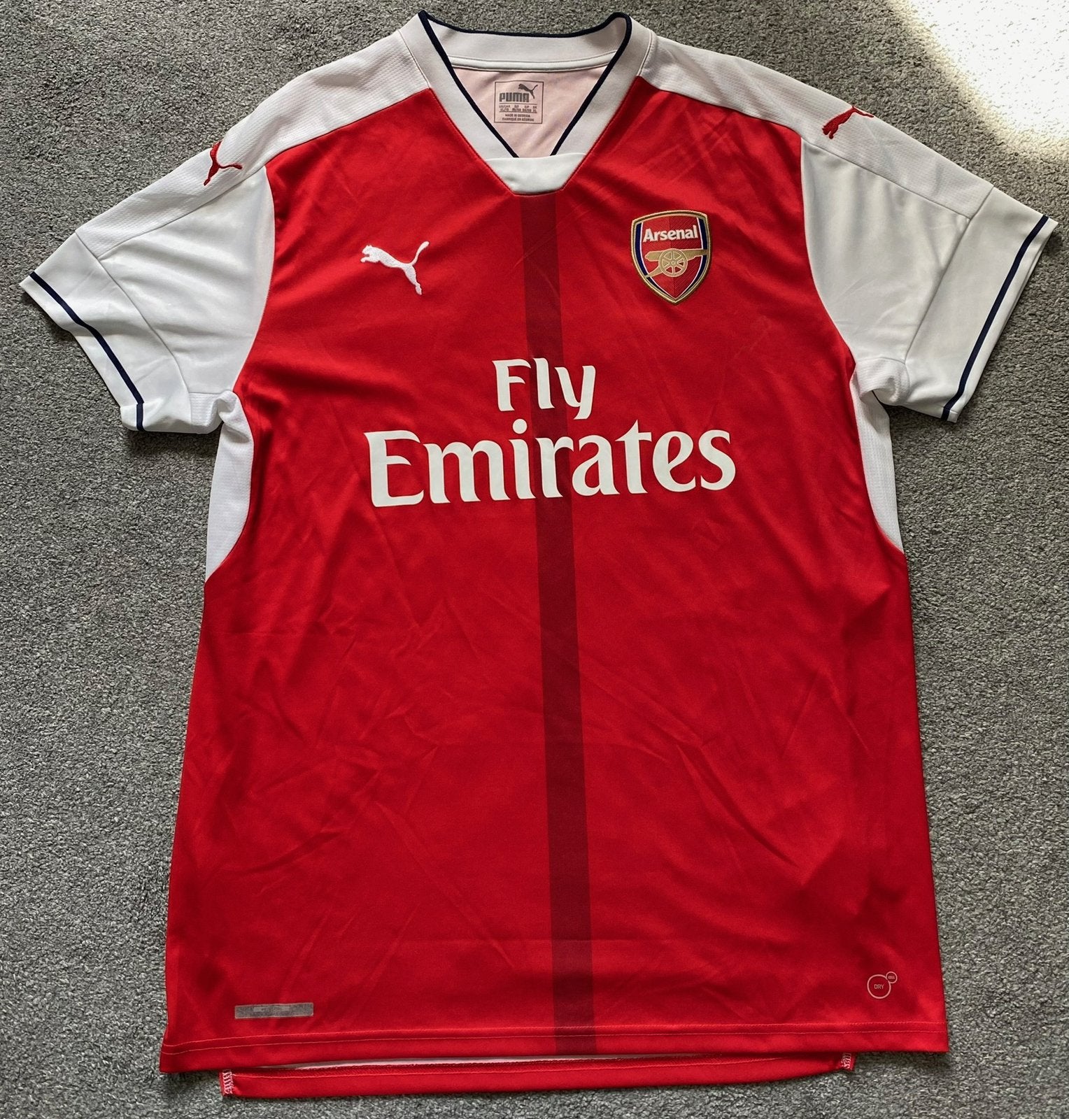 Puma Arsenal Thuisshirt 2016-2017 Maat XL 749712, Service@puma.com, Shirt, Verzenden, Maat XL