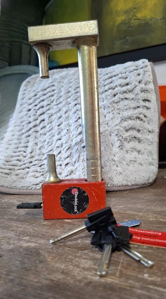 DoubleLock koppelingslot met sleutels, Caravans en Kamperen, Ophalen, Gebruikt