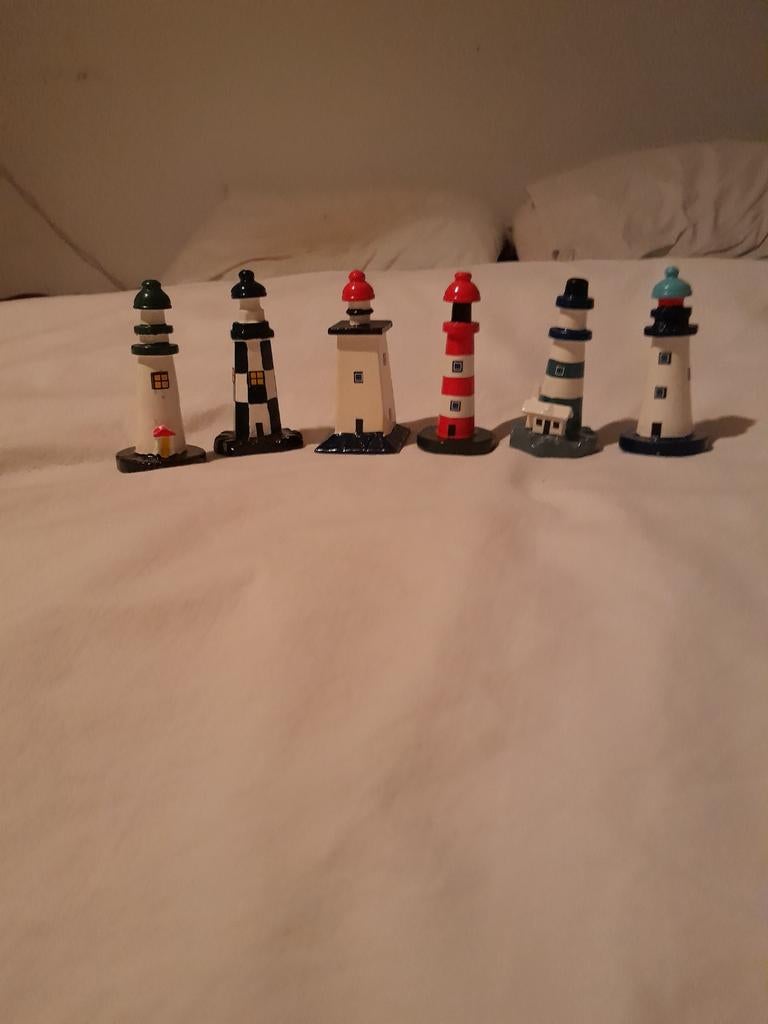 6 vuurtoren voor 5 euro, Diversen, Ophalen of Verzenden