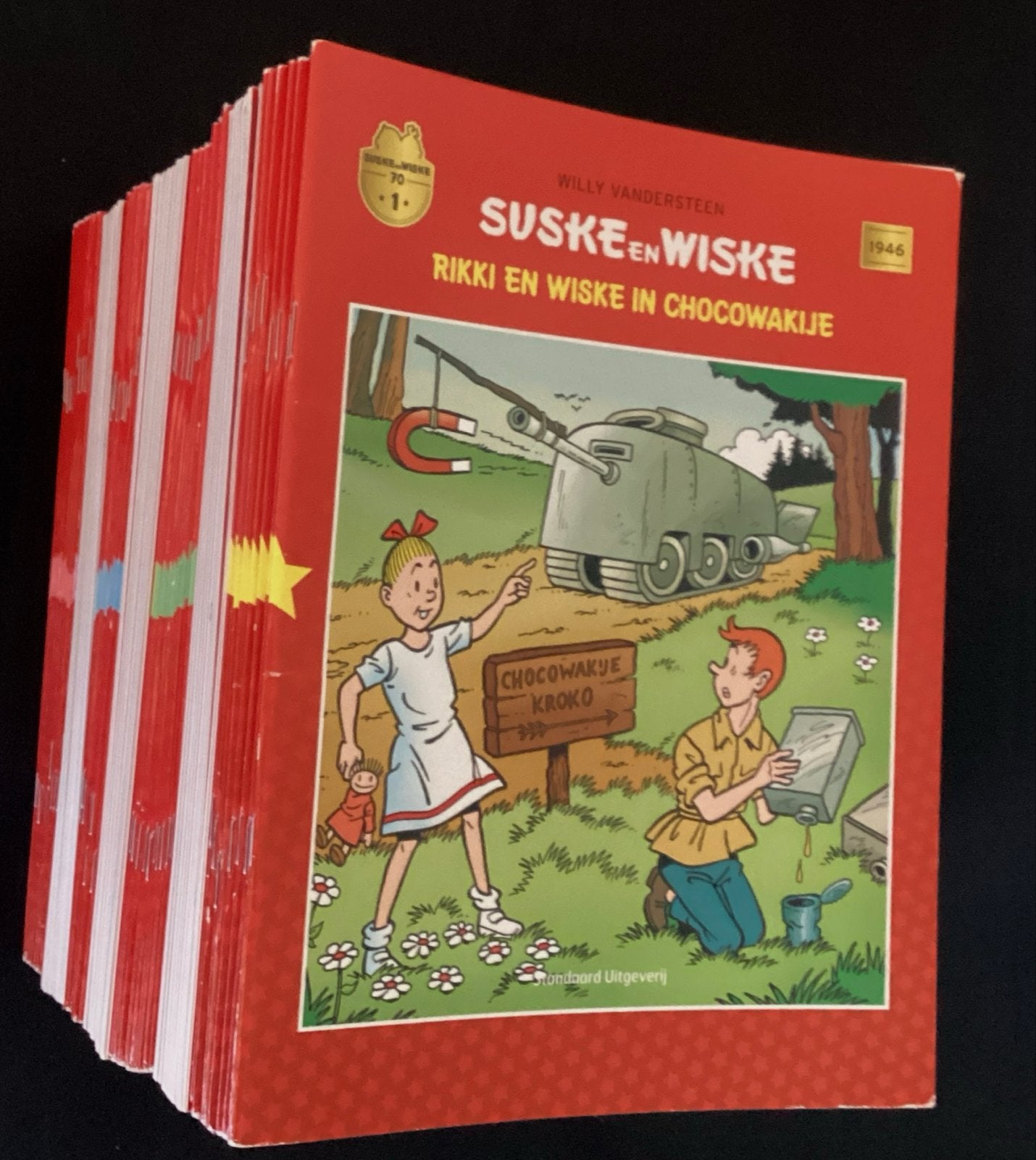 Suske en Wiske - De Strafste 70 - Complete Reeks 2015, Boeken, Complete serie of reeks, Ophalen of Verzenden, Nieuw