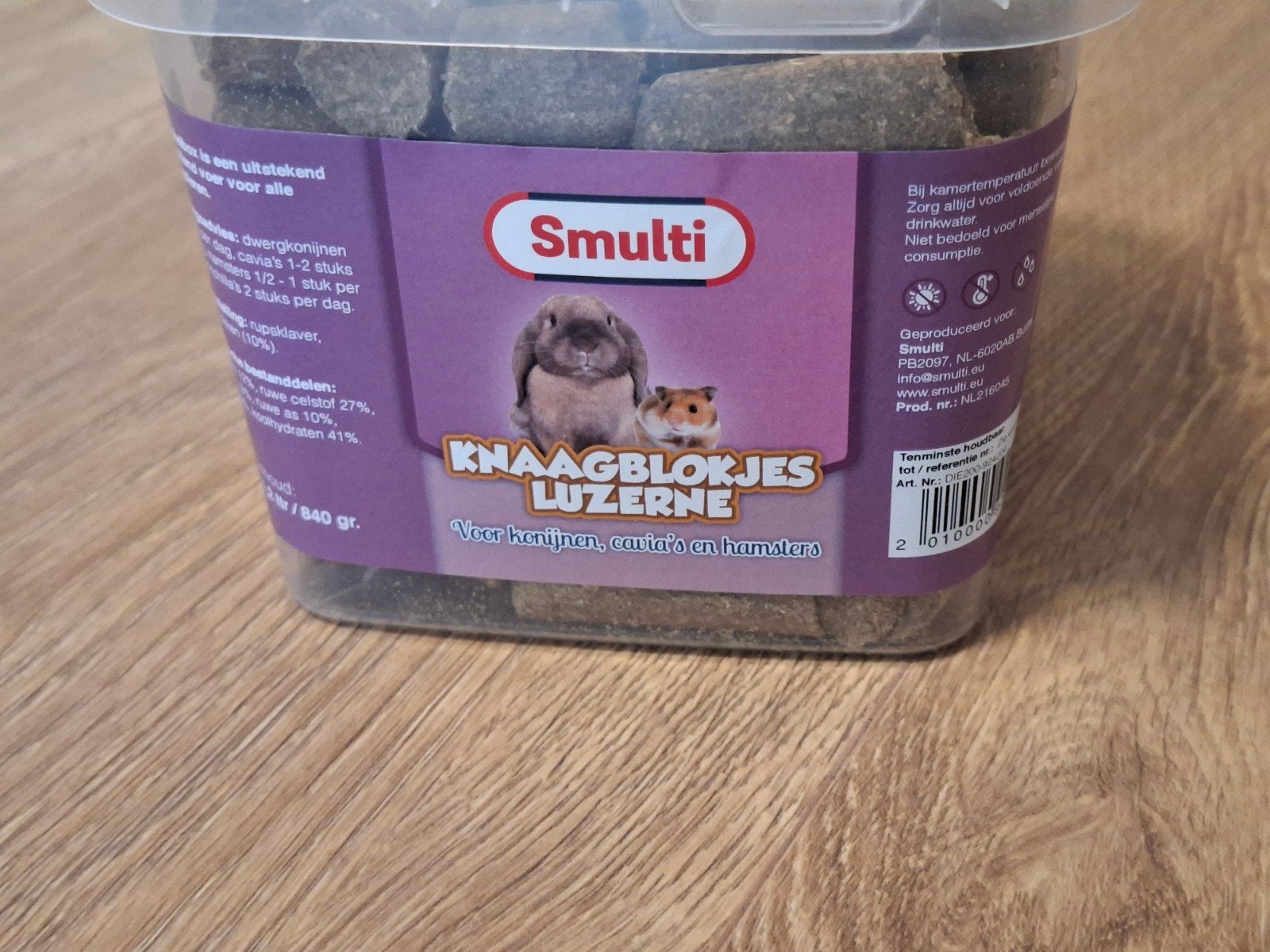 Smulti Knaagblokjes voor knaagdieren, Ophalen of Verzenden, Hond