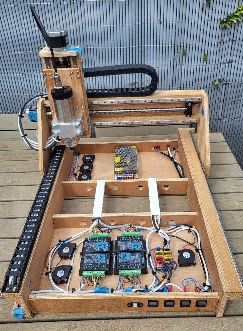 CNC machine 700x450 aluminium/hout, Doe-het-zelf en Verbouw, Ophalen of Verzenden, Elektrisch, Overige soorten