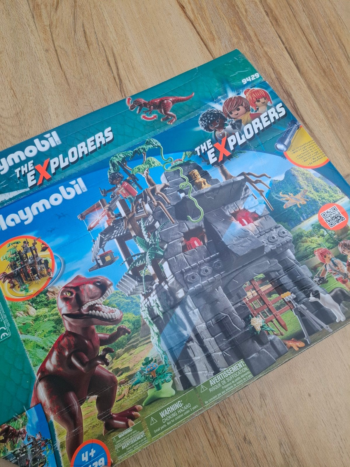 playmobil dino's grote set, Kinderen en Baby's, Speelgoed | Playmobil, Ophalen of Verzenden, Gebruikt, Complete set