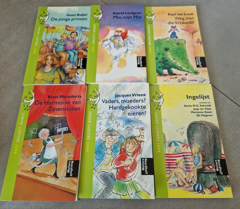 Junior Lijsters & Boektoppers - Complete set van 34 boeken, Boeken, Ophalen of Verzenden