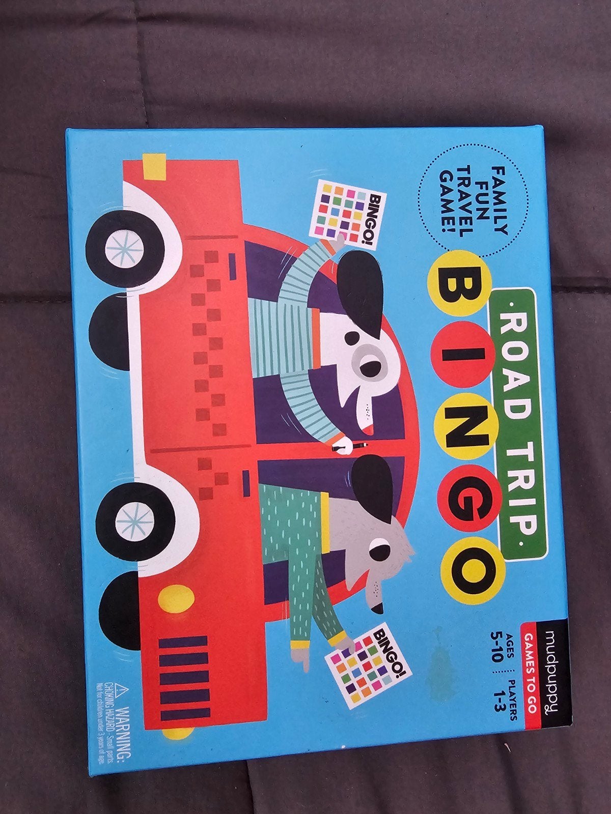 Road trip bingo spel, Ophalen