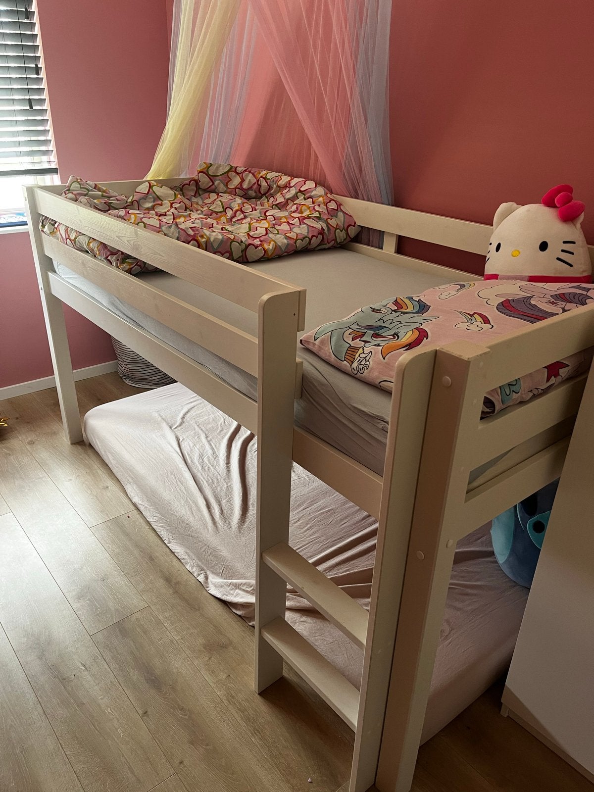 Vipack Pino halfhoogslaper (1-persoons bed), Ophalen, Eenpersoons, Minder dan 160 cm, 200 cm