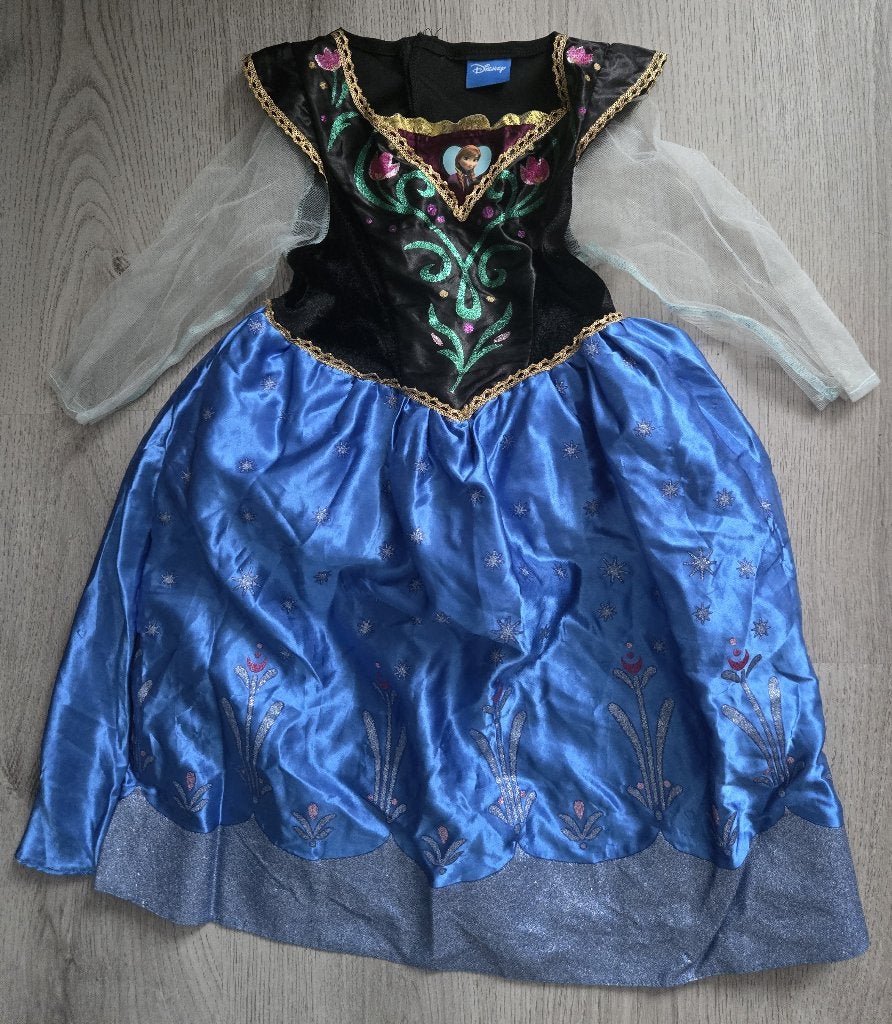 Mooie Anna van Frozen mt 92 / 104, Kinderen en Baby's, Ophalen of Verzenden, Zo goed als nieuw, 104 of kleiner, Meisje