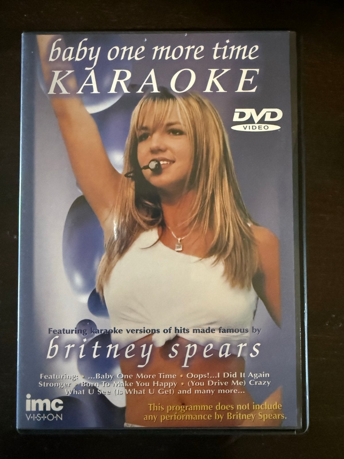 Britney Spears - Baby One More Time Karaoke DVD (als, Overige artiesten, Engels, Alle leeftijden, Overige typen