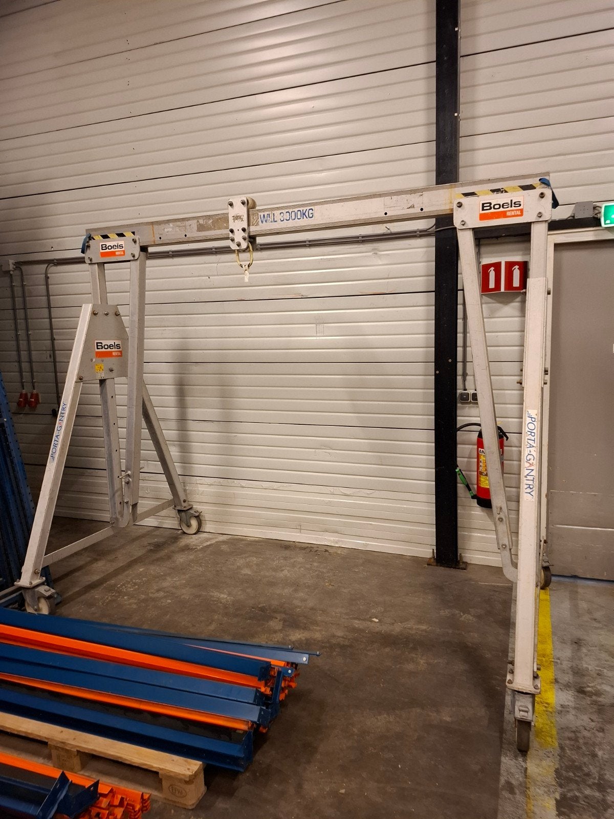 Reid Lifting Porta-Gantry 2000kg (2017), Ophalen