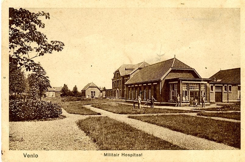 Venlo Militair Hospitaal, Ophalen of Verzenden, 1920 tot 1940, Gelopen, Limburg