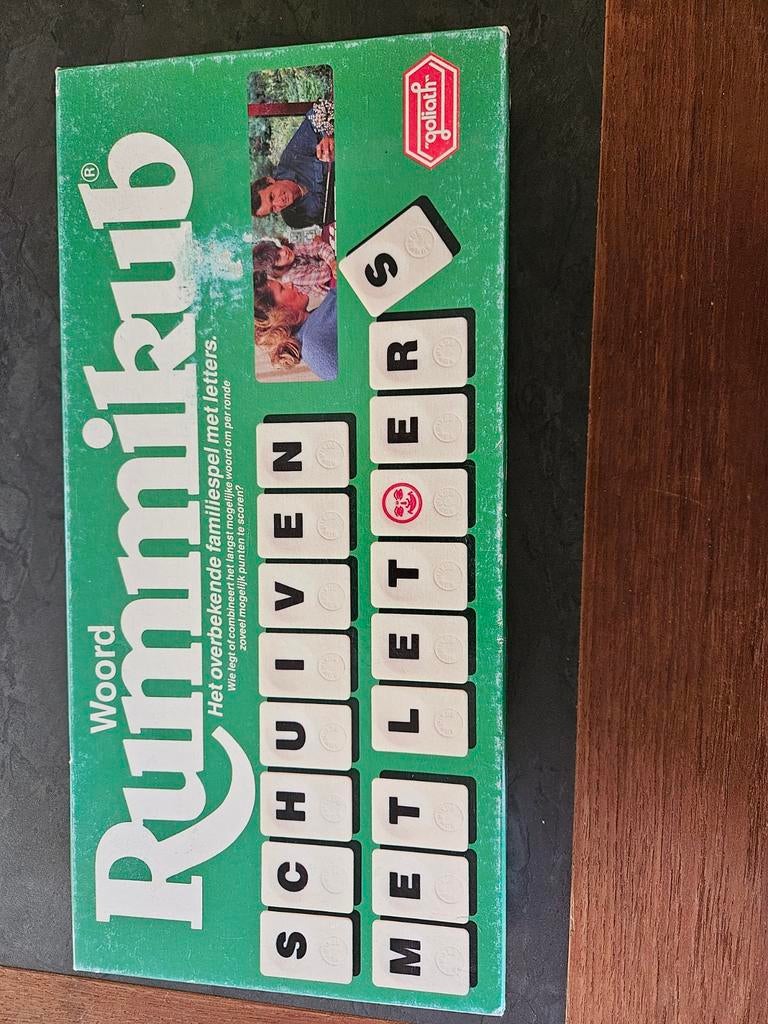 Woordrummikub, Hobby en Vrije tijd, Gezelschapsspellen | Bordspellen, Ophalen, Zo goed als nieuw