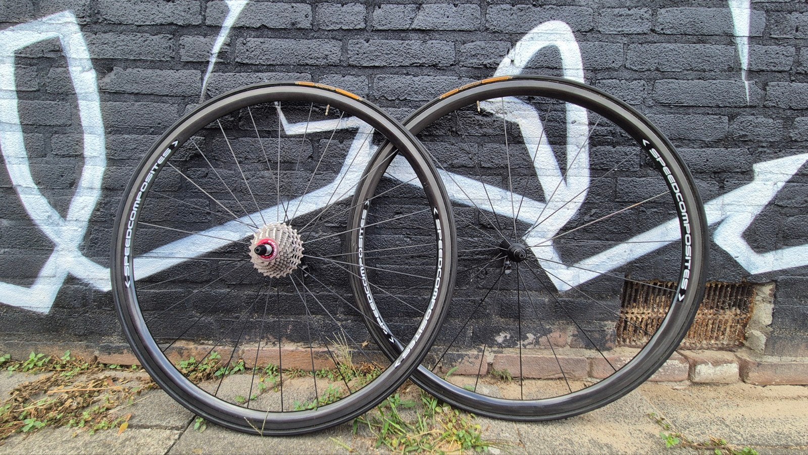 Ultra-lichte, tubular, Carbon Wielset (1038g) 11sp Shimano, Fietsen en Brommers, Fietsonderdelen, Wiel, Ophalen of Verzenden, Zo goed als nieuw