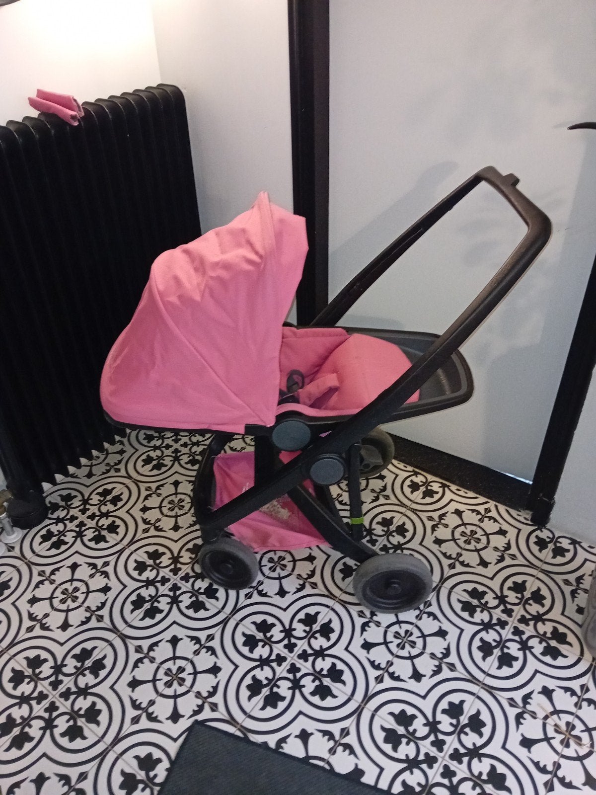 Greentom kinderwagen, Ophalen