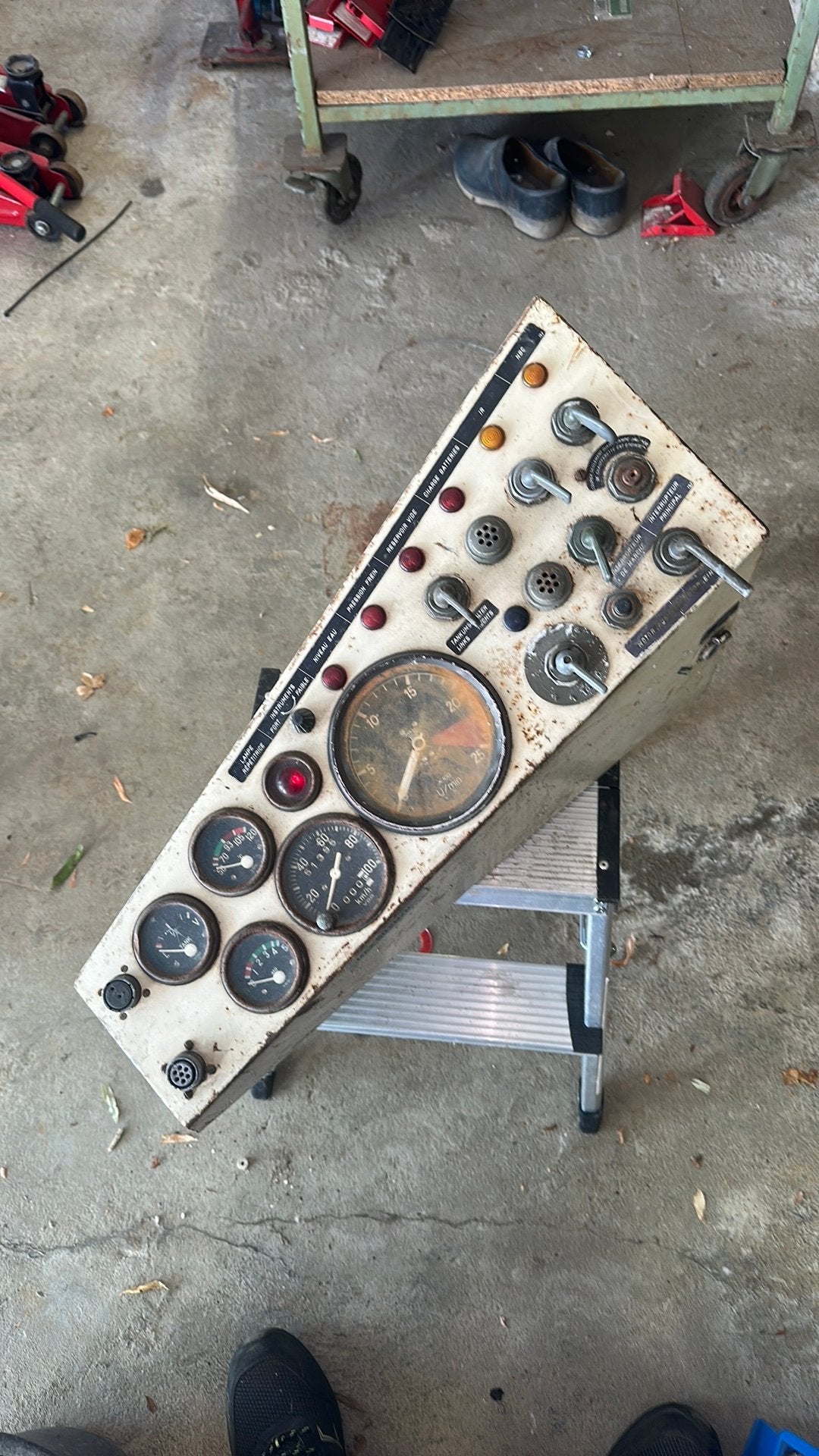 LEOPARDTANK Dashboard, Ophalen, Landmacht, Nederland