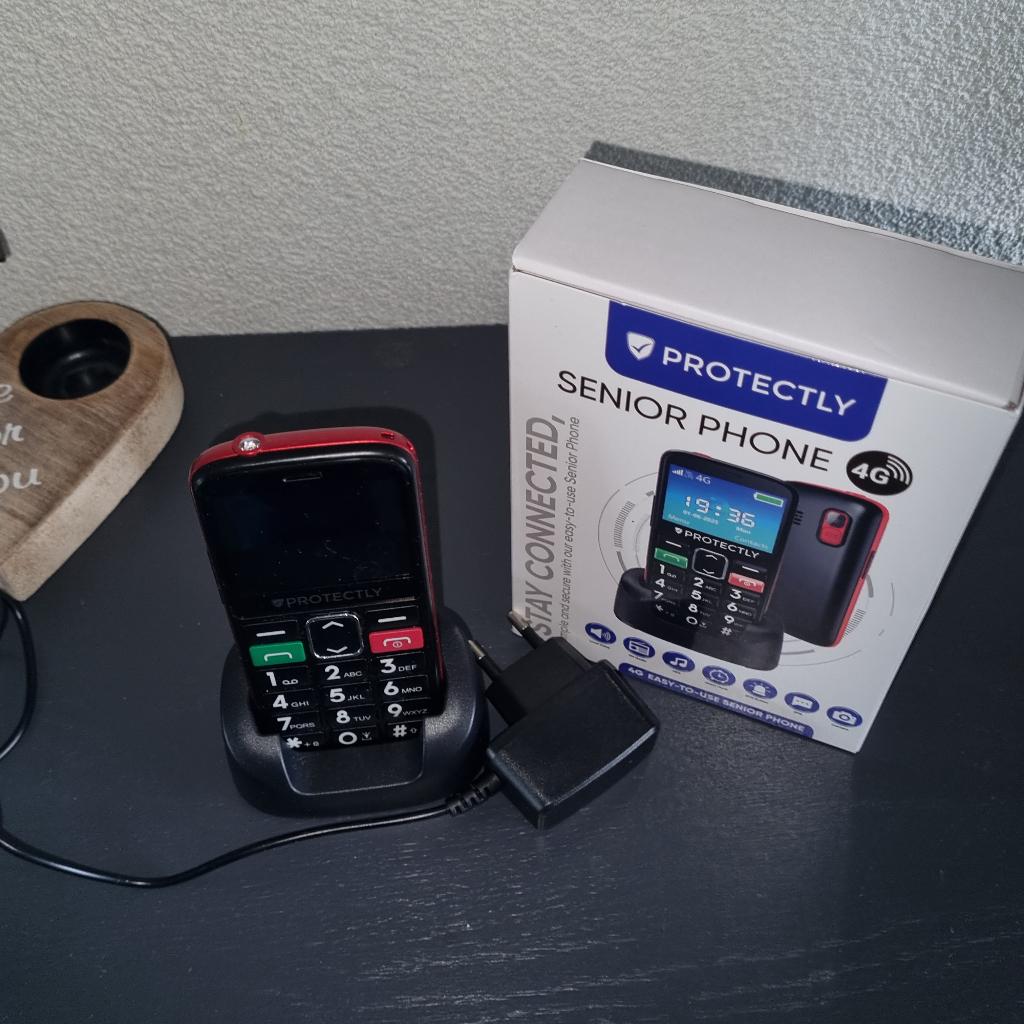 Senioren telefoon met simkaart, Ophalen of Verzenden, Zo goed als nieuw, 1 handset