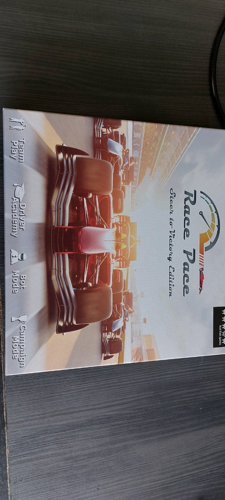 Race Pace: Steer to Victory Edition Bordspel, Ophalen of Verzenden, Zo goed als nieuw, Bad Rule Games