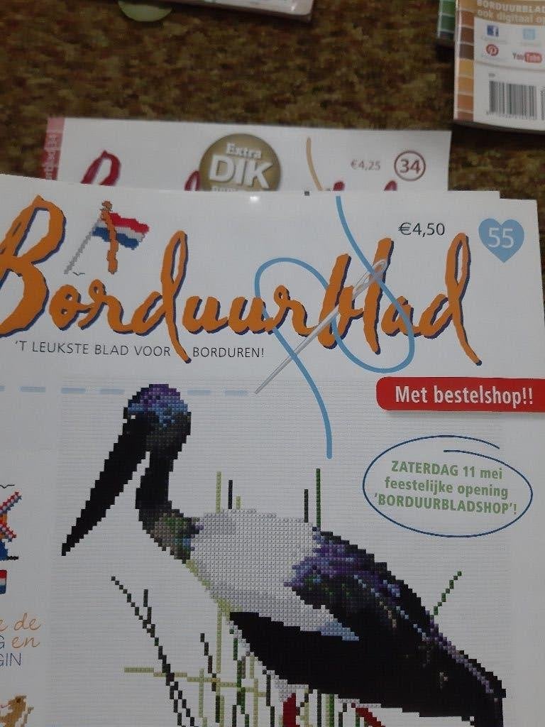 borduurblad, Ophalen, Zo goed als nieuw, Handborduren, Patroon