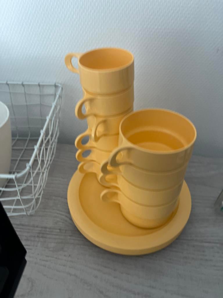 Camping servies coppia, Caravans en Kamperen, Ophalen, Gebruikt