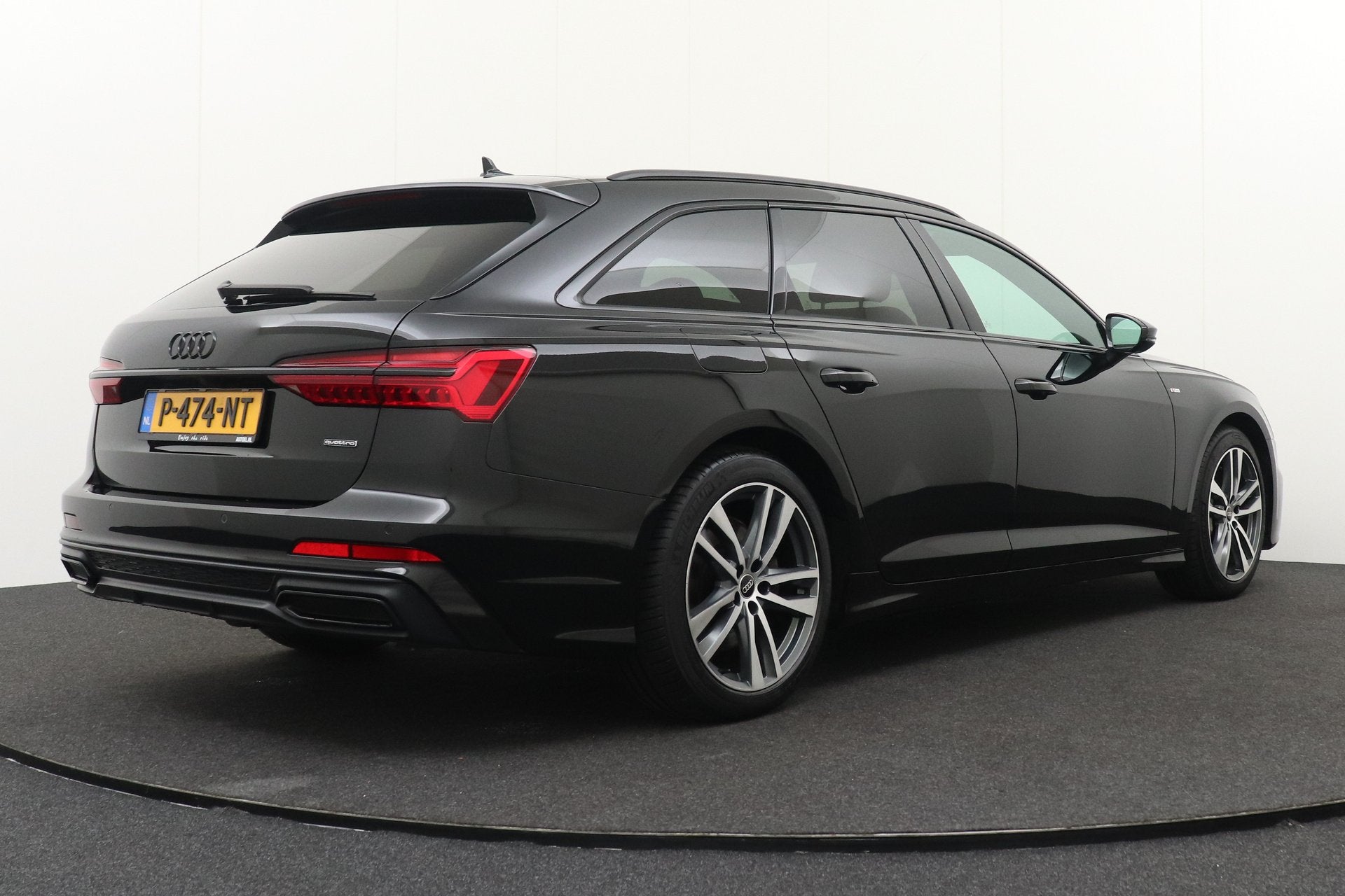 Audi A6 Avant 50 TFSI e PHEV Quattro S-Line H-Leder Memory C, Auto's, Automaat, Dealer onderhouden, 77 km/l, Gebruikt