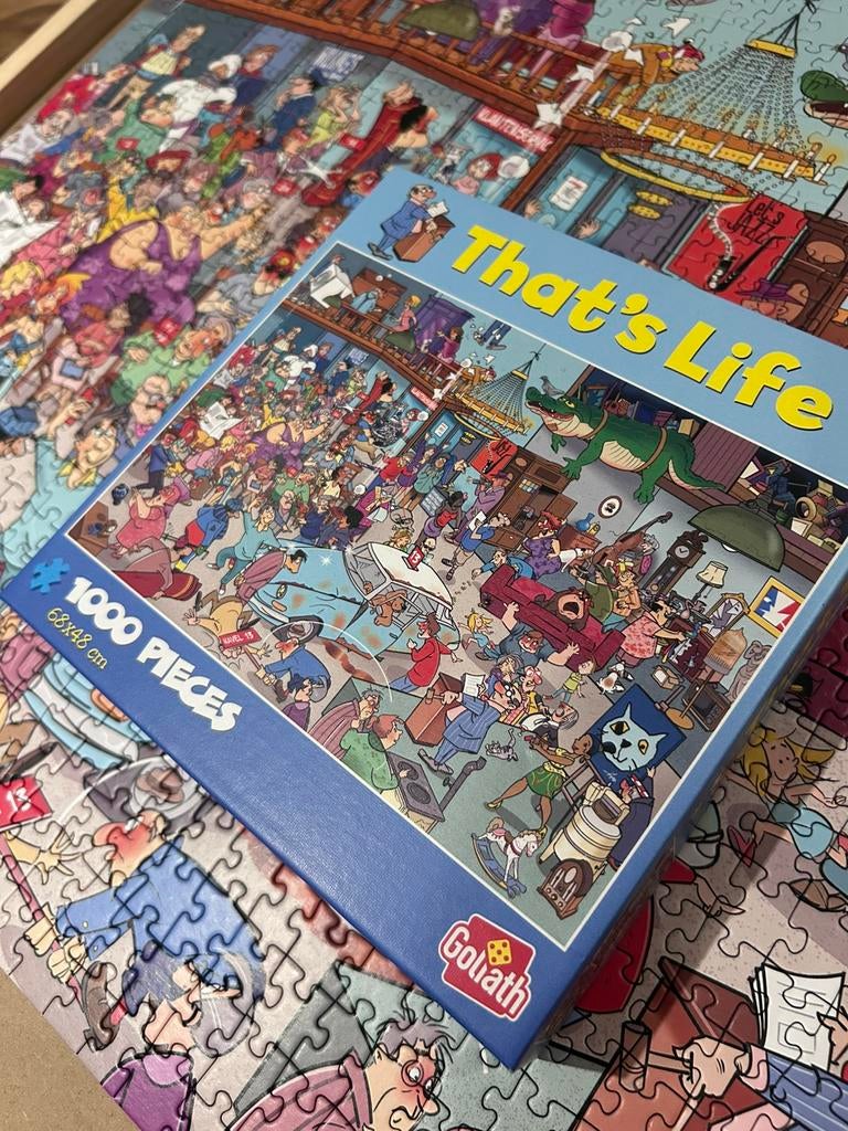 That’s Life puzzel, Ophalen of Verzenden, 500 t/m 1500 stukjes, Zo goed als nieuw