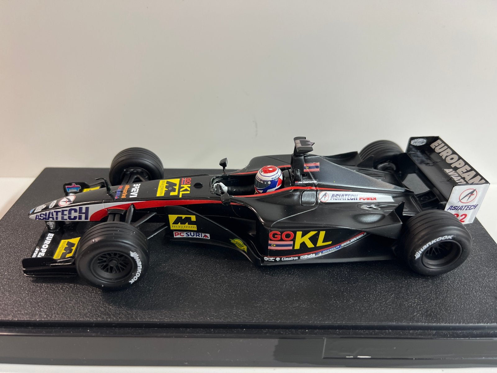 1/18 Jos Verstappen Minardi demo Zandvoort, Ophalen of Verzenden, Zo goed als nieuw, Auto