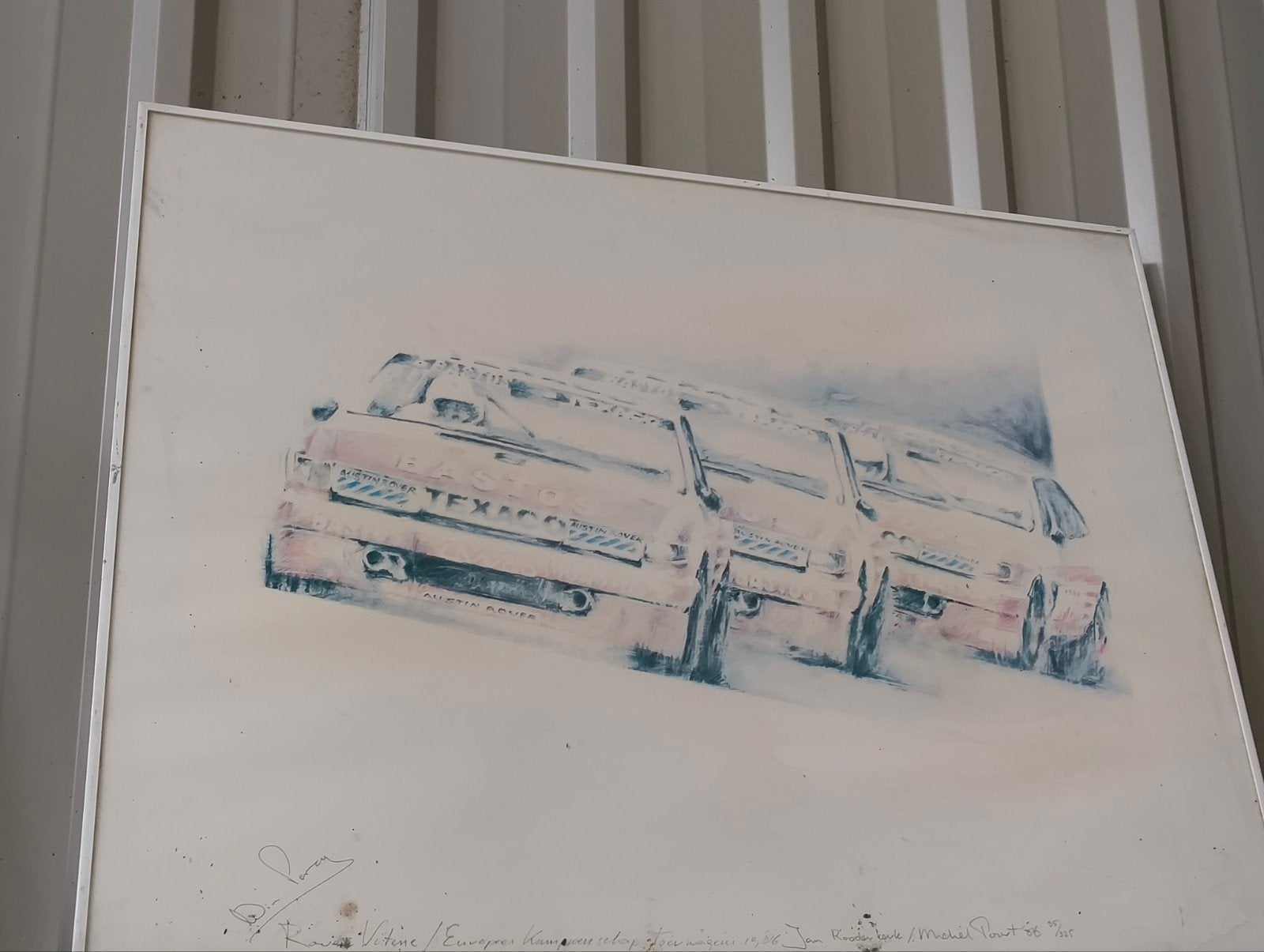 zeefdruk Rover vitesse TWR Racing, Boeken, Ophalen of Verzenden