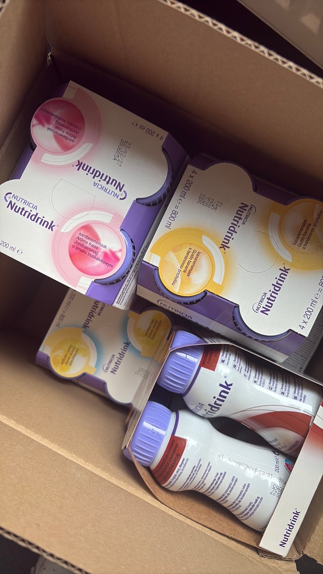 Nutridrink 32 flesjes!! Verschillende smaken, Ophalen of Verzenden